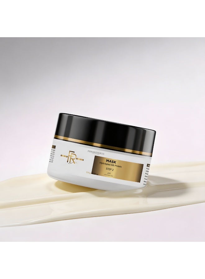 FERANCHESCO Homecare Hair Mask 300g - Brazilian Intensive Hair Protein Repair Mask for Damaged Hair - Image 2